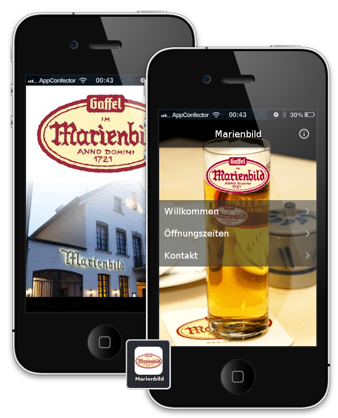 Die mobile App wird aktuell nur unter iPhone, iPod touch und Android unterstützt. Weitere Geräte werden folgen.